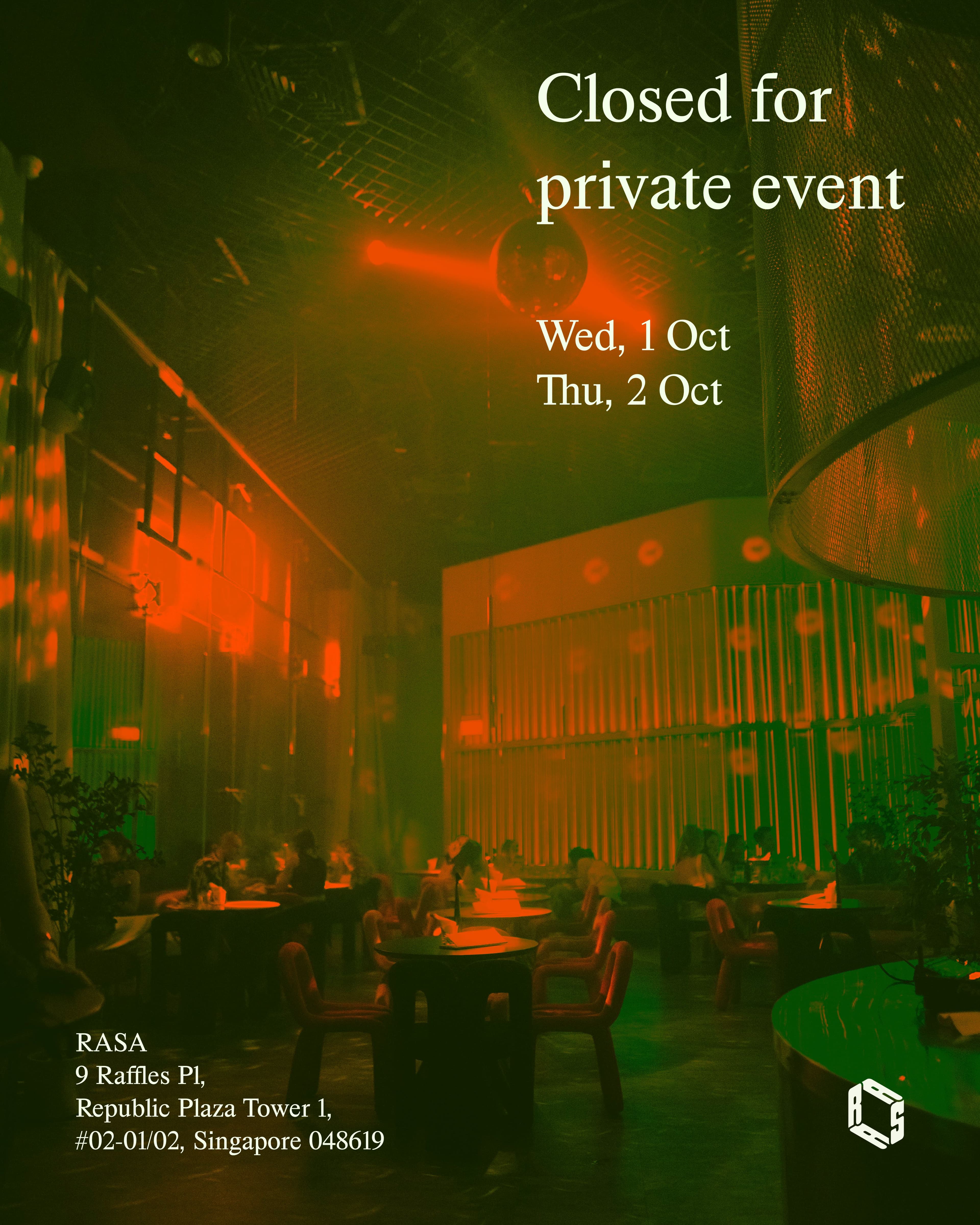 Image for Closed for private event