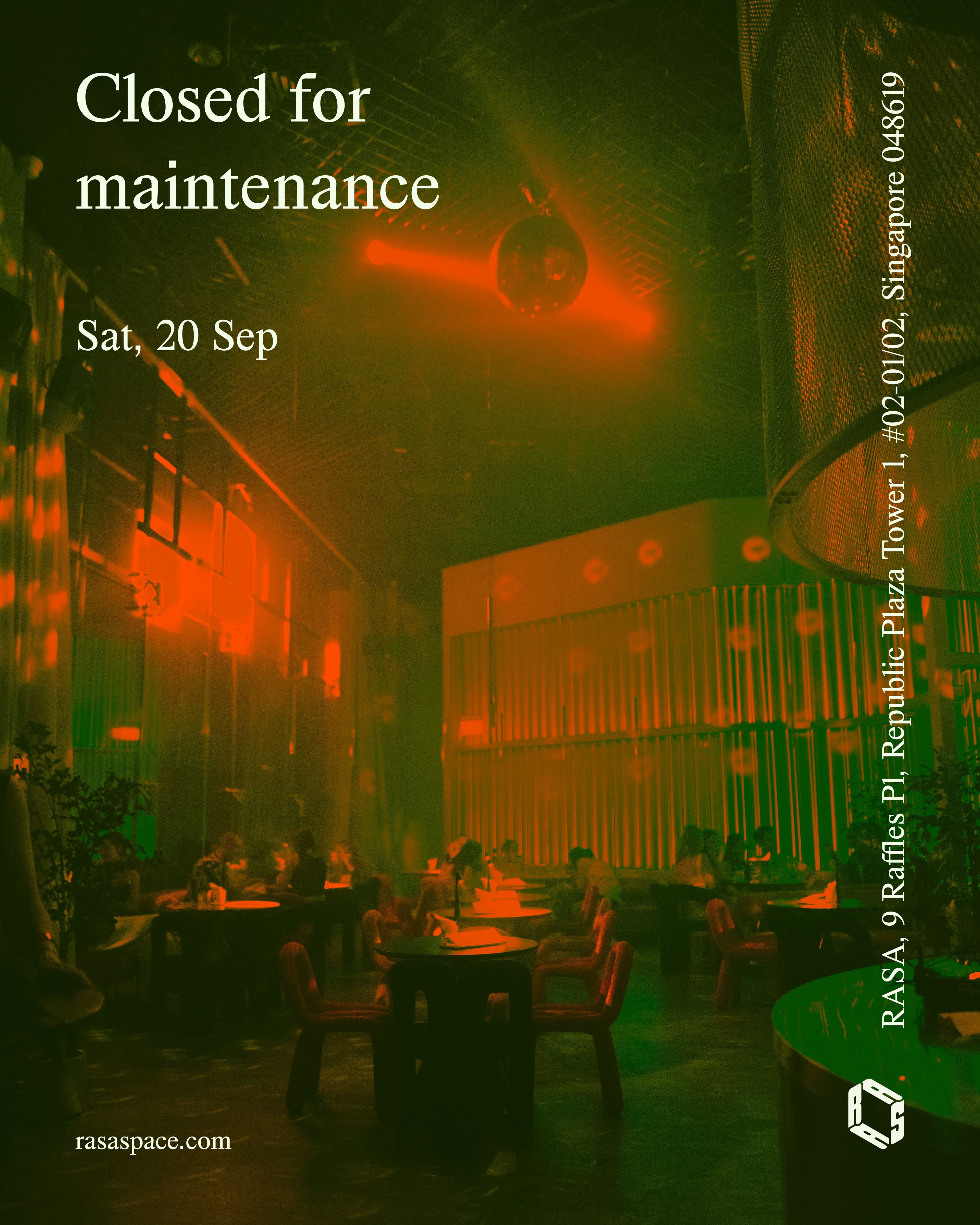 Image for Closed for maintenance