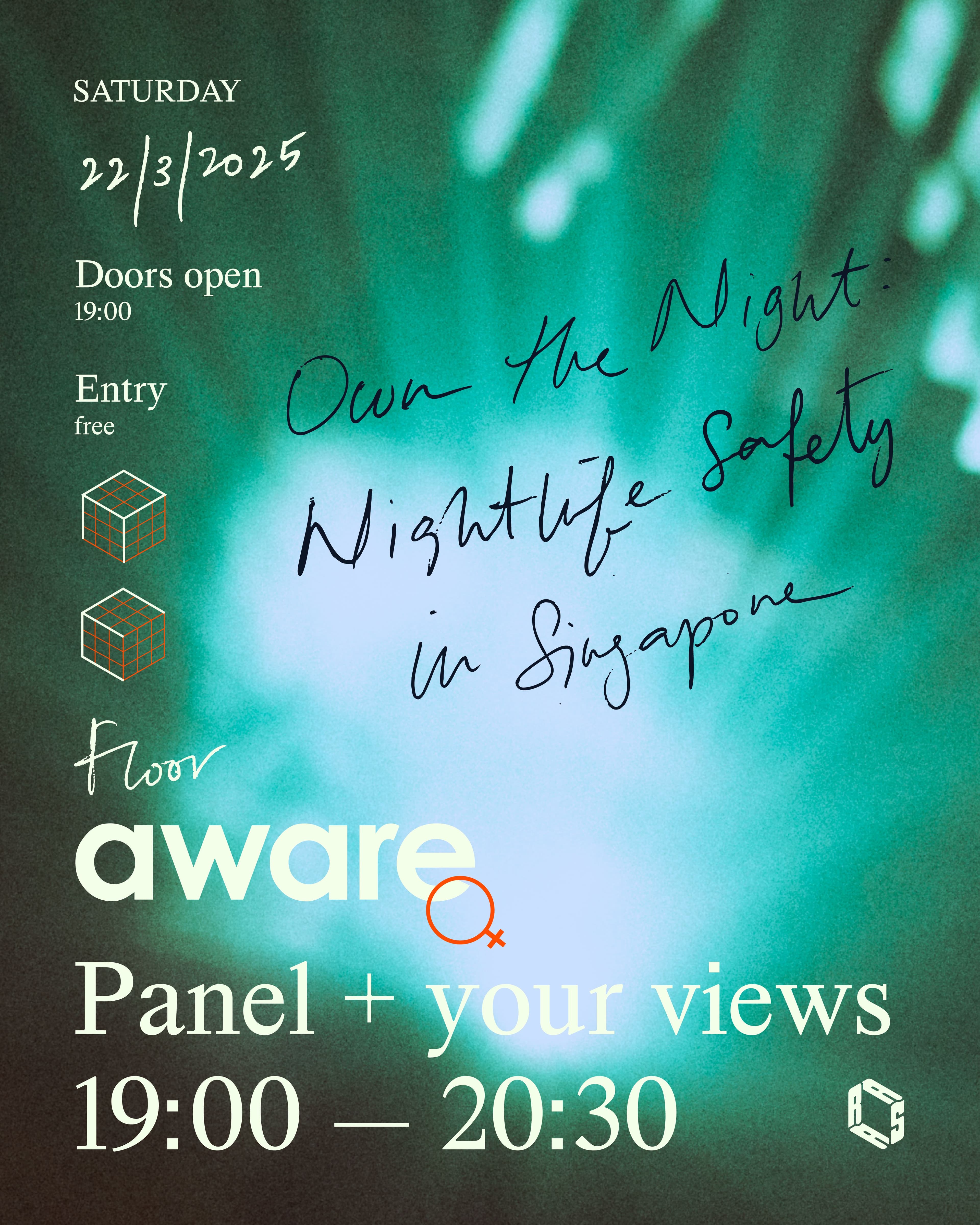 Image for RASA x AWARE: Own The Night! - Nightlife Safety in SG