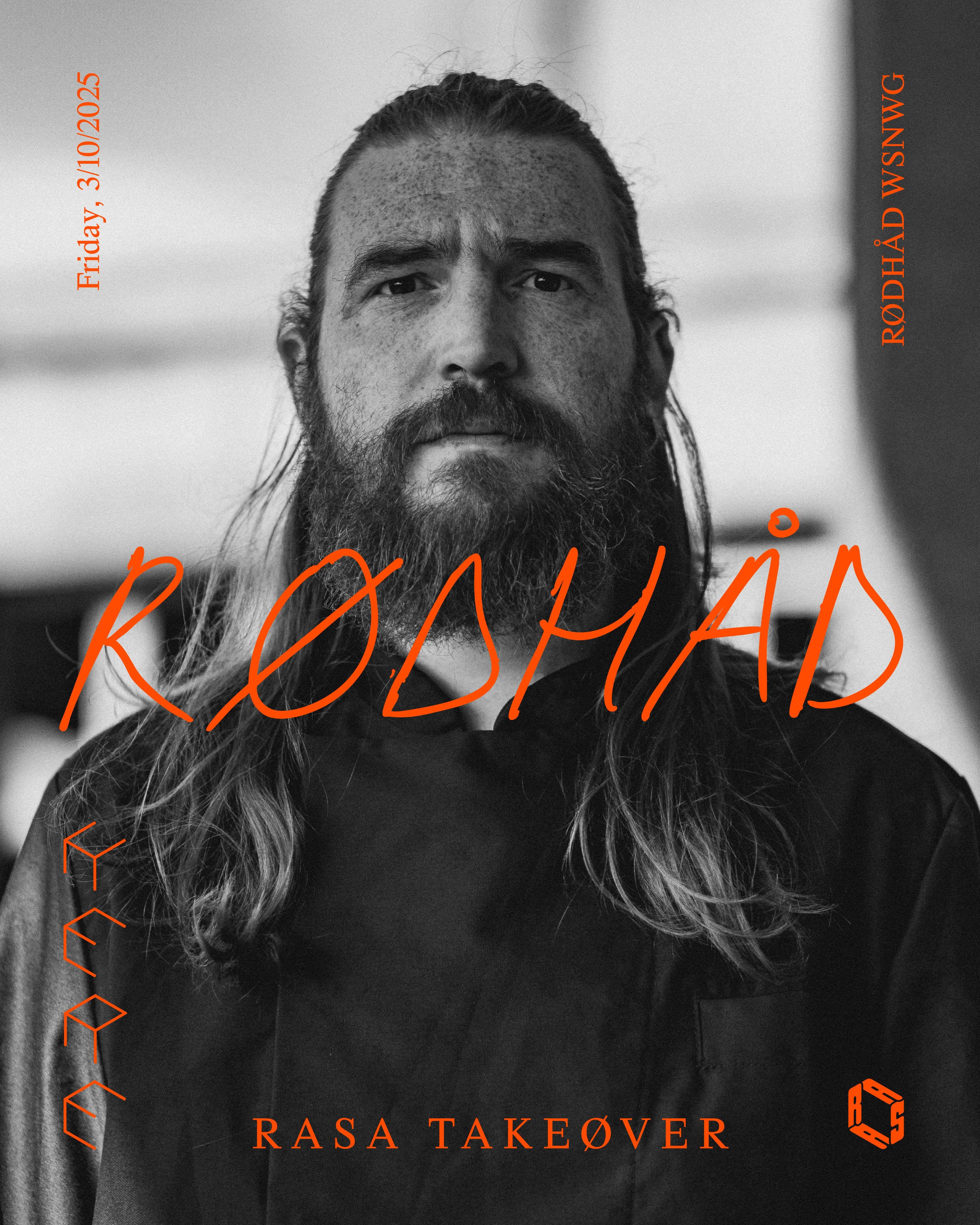 Image for RASA Weekender: Takeøver presents Rødhåd