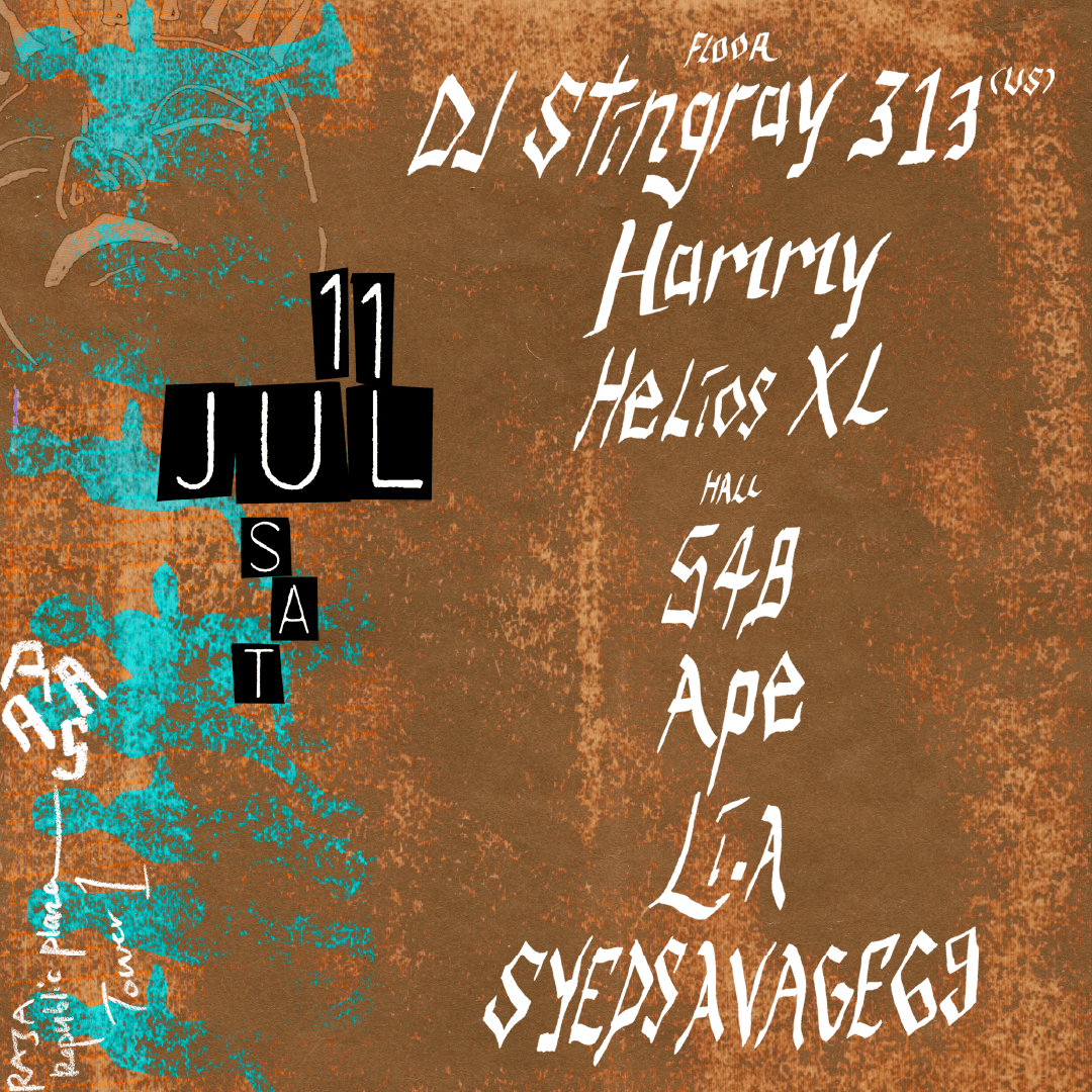 Image for RASA presents DJ Stingray 313