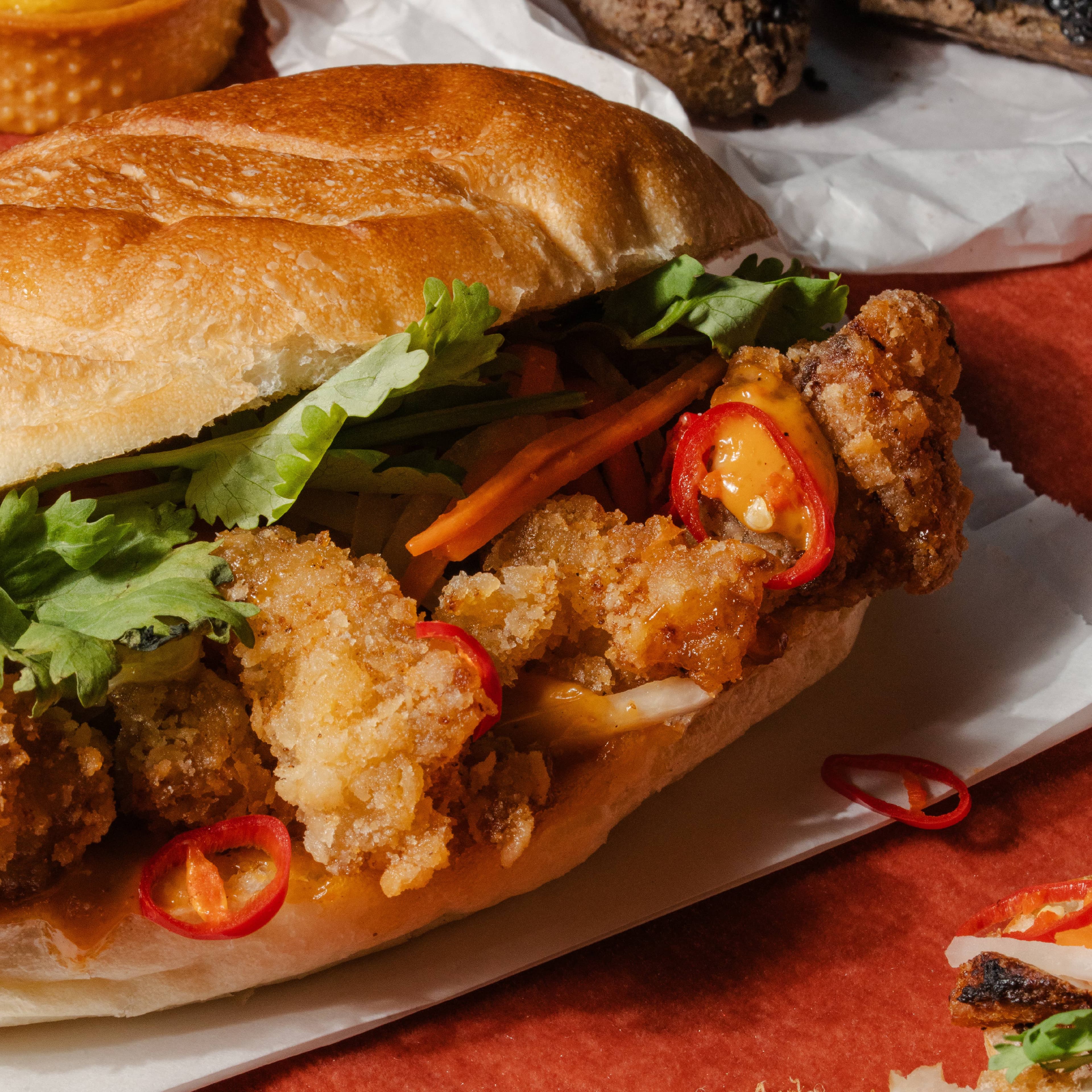 nonette fried chicken banh mi