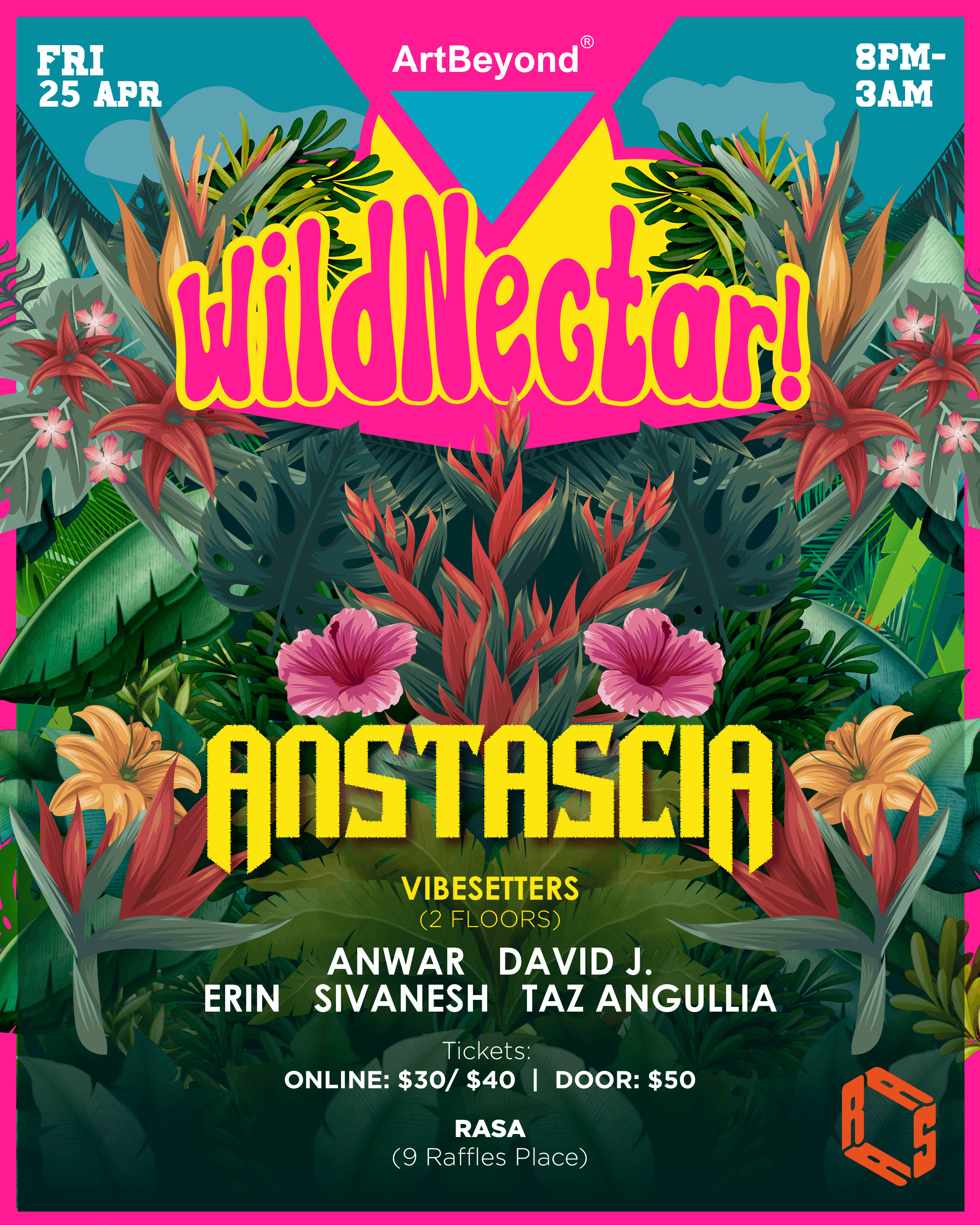 Image for ArtBeyond: WildNectar! pres. Anstascia