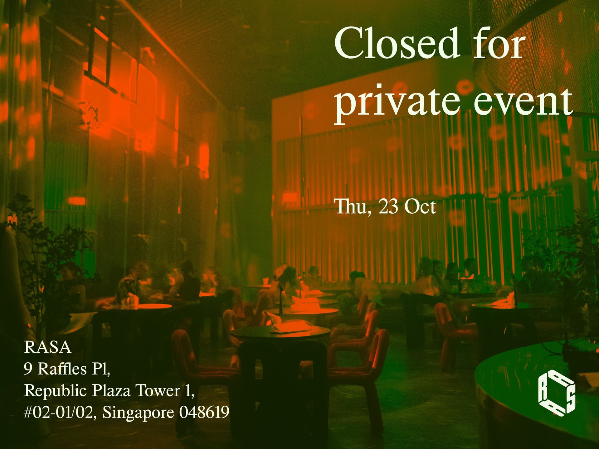 closed 23 oct