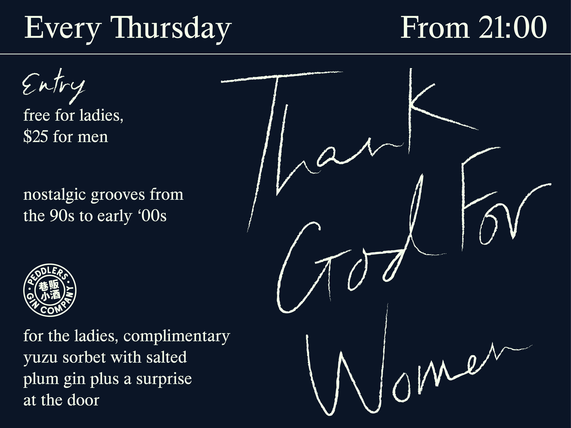 Thank God for Women