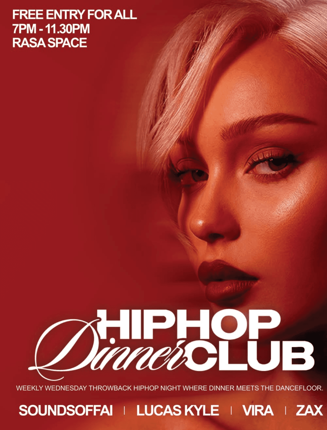 Image for Culture x SoulSet Presents HipHop Dinner Club