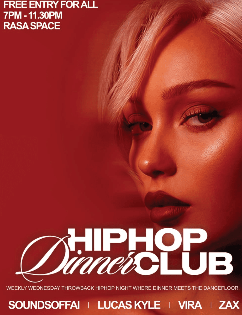 Image for Culture x SoulSet Presents HipHop Dinner Club