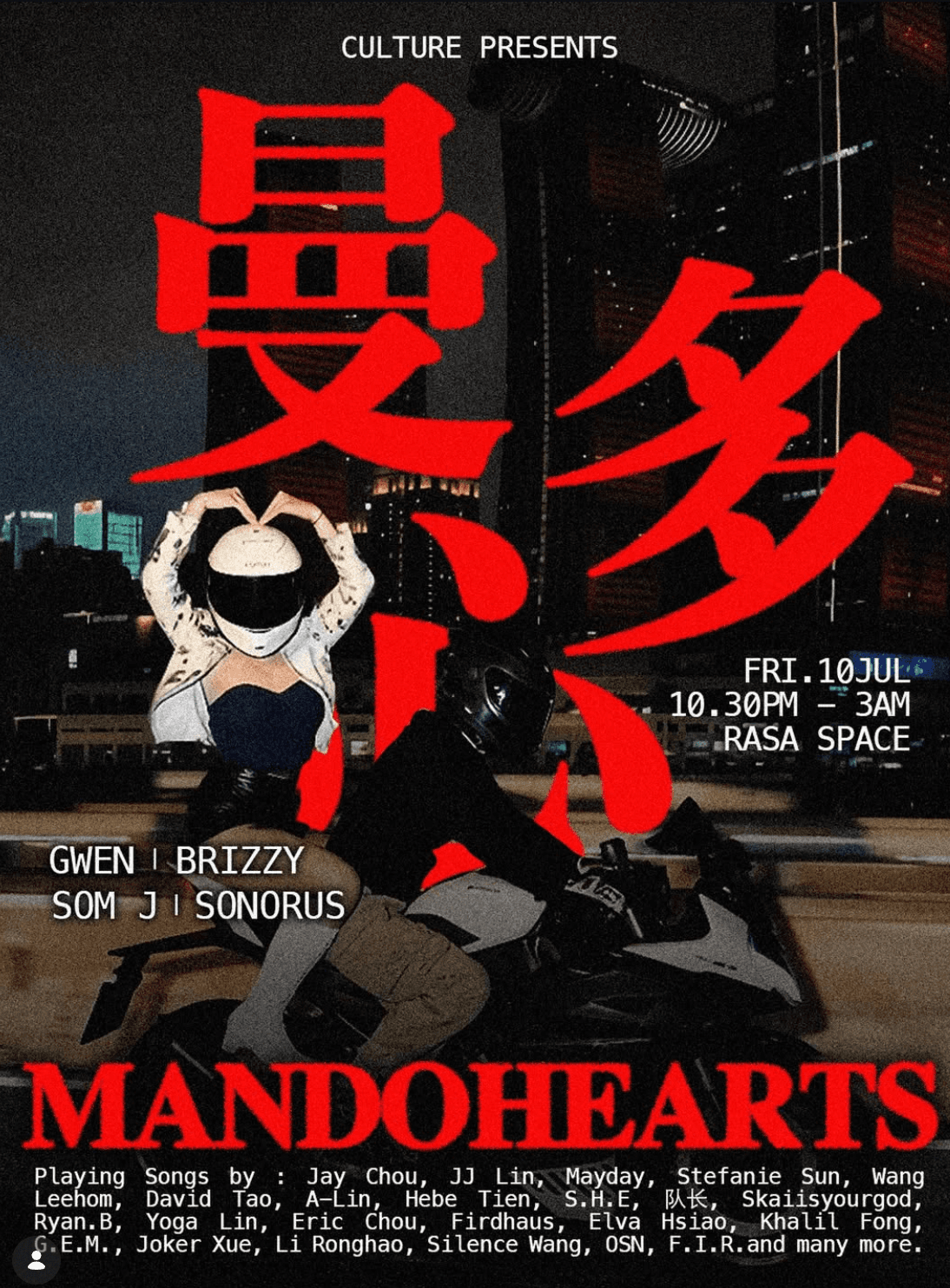 Image for Culture Presents Mando Hearts
