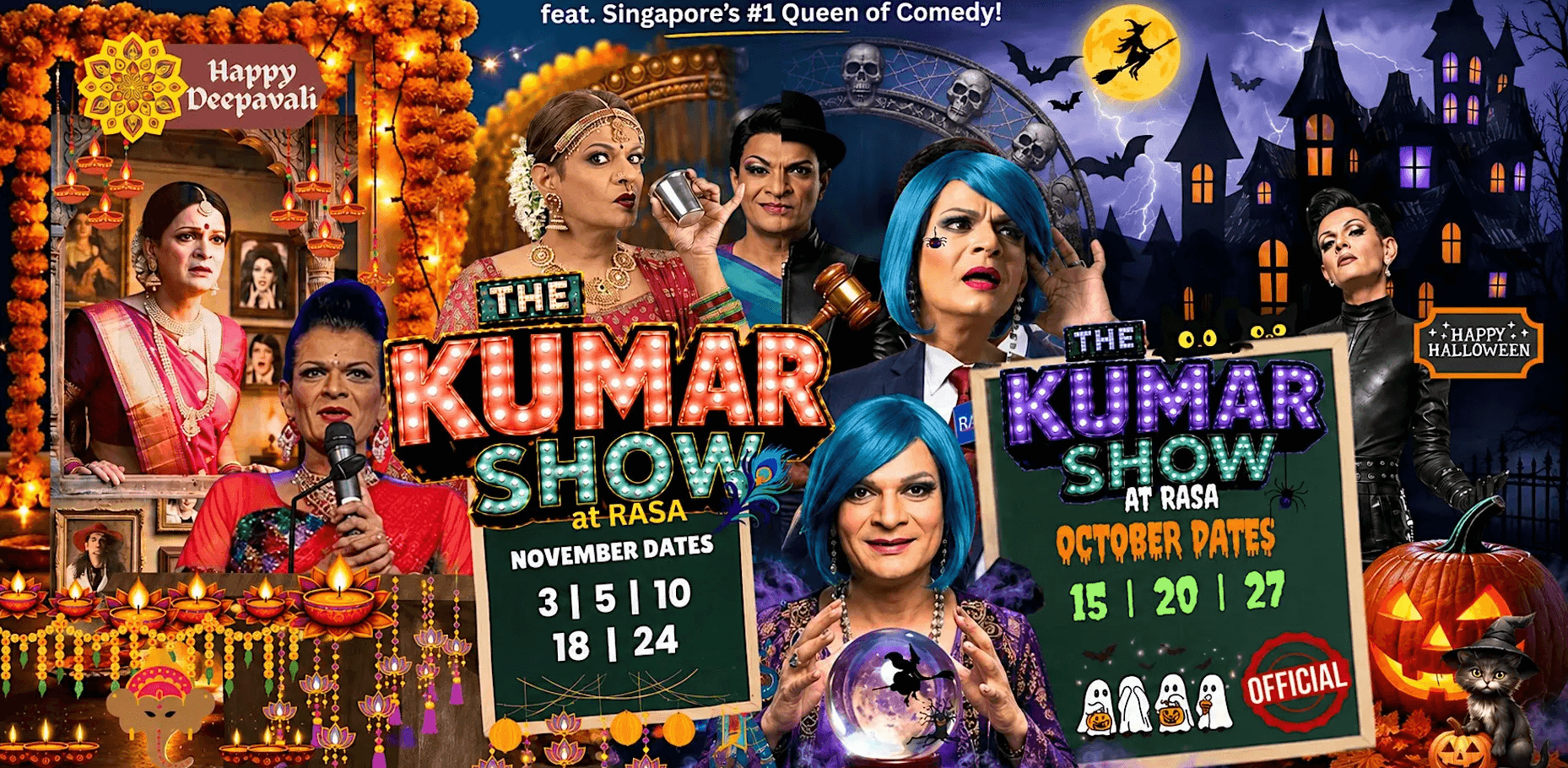 Image for The KUMAR Show - Halloween x Deepavali Edition
