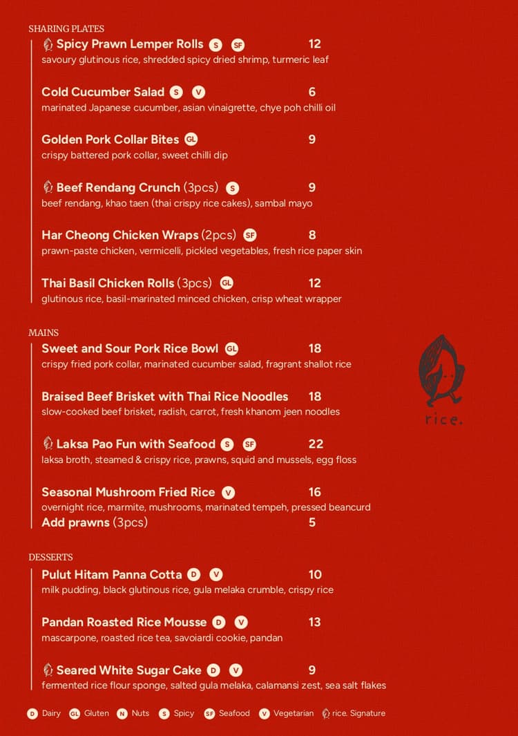Chigo Menu Rasa Rasa | Food and Drinks